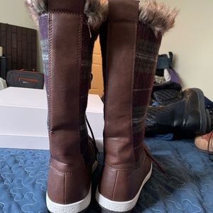 Marley Quilted Faux Fur Snow Boot